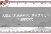 大疆无人机镜头系列：解锁多样化飞行拍摄方式