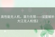 高性能无人机，潜力无限——深度解析大江无人机悟2