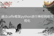 通过caffe框架python进行神经网络可视化