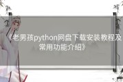 《老男孩python网盘下载安装教程及常用功能介绍》